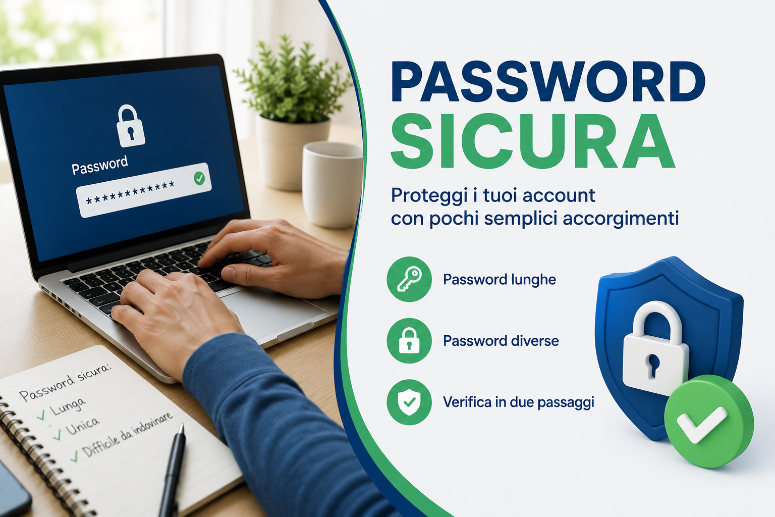 Come creare una password sicura per proteggere account e dati personali